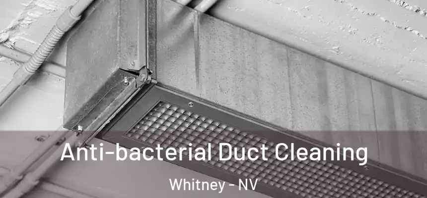 Anti-bacterial Duct Cleaning Whitney - NV
