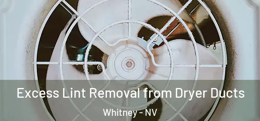 Excess Lint Removal from Dryer Ducts Whitney - NV